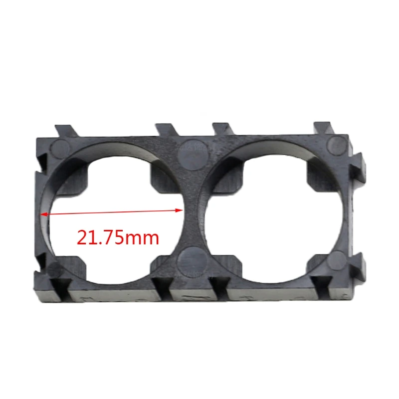 21700 Holder Bracket Cell Safety Anti Vibration Plastic Cylindrical Brackets For 21700 Lithium Batteries 20 Pack