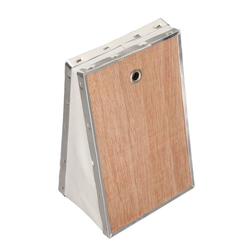 60 Pieces Leather Plywood Bee Smoker Bellow Box with Clip for Beehive Beekeeping Equipment Replacement Bee Smoker Tool
