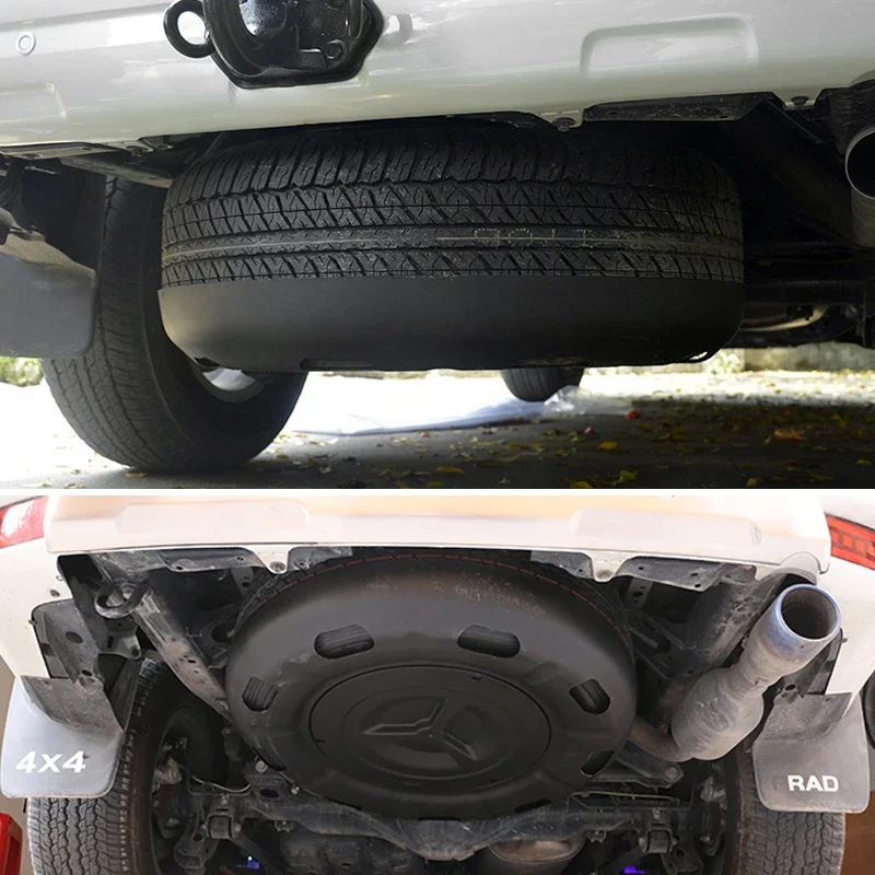 أسفل معلقة غطاء الإطار الاحتياطي لتويوتا لاند كروزر برادو 150 Lc150 Fj150 2010-2023 2022 20121 2020 تعديل الملحقات #4