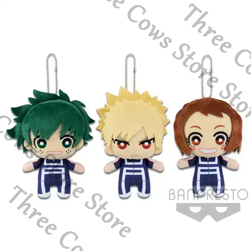 

Anime My Hero Academia Midoriya Izuku Bakugou Katsuki OCHACO URARAKA Cosplay Cartoon Maumet Keyring Puppet Widget Mascot Gift