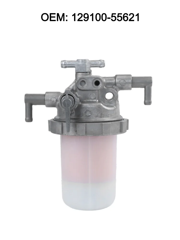 Fuel Filter Four Pipe System 12910055621 Compatible with For Yanmar PC3035 4045 5055 with Oil Water Separation Component