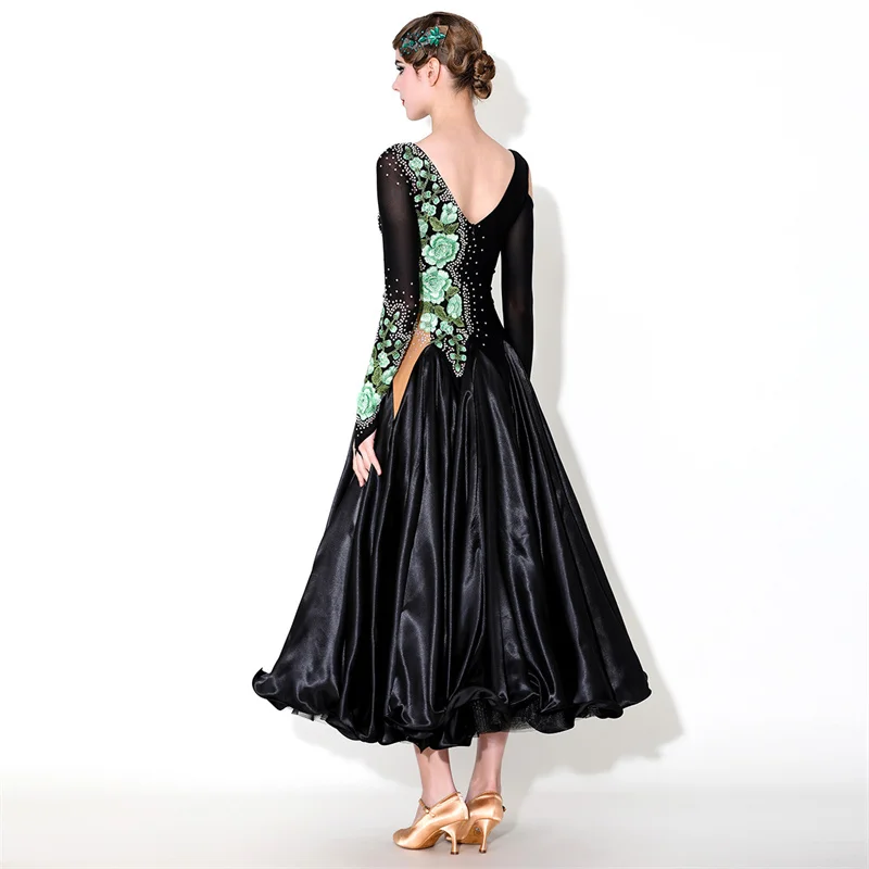 ODBD1332 Hot Sale High Quality Performance Wear Women Ballroom Competition Dress