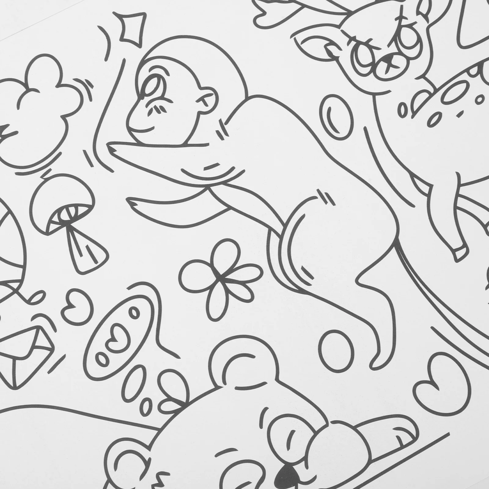 1 Roll Coloring Poster Large Paper Roll for Drawing Graffiti Painting Art Homework Sketch Wall Creative Activity