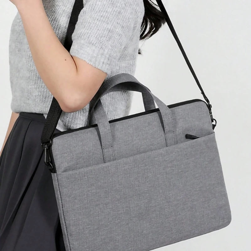 

2025 New Fashionable and Versatile Thin Inner Liner Bag, Single Shoulder Laptop Crossbody Bag Gift Bag