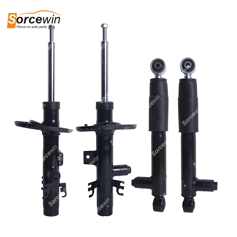 1Pcs For VW Volkswagen Multivan T51 2012- Front Suspension Strut Electric Shock Absorber Spring Set with ADS 7E5513046 7E5513045