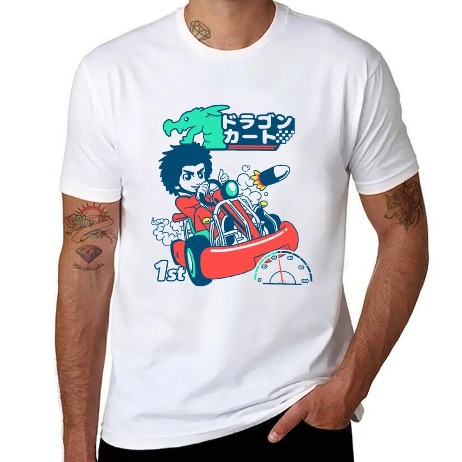 

Ichiban Dragon Kart T-Shirt t shirts for man graphic tees t shirt man cotton man t shirts graphic T-shirt