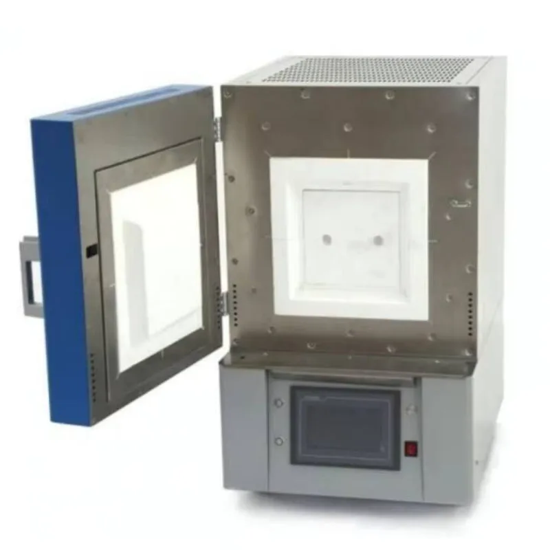 

Лабораторная компактная печь для спекания 9 кВт 1100 ℃ 1600 ℃ 1700 ℃ 1800 ℃ Высокотемпературная электрическая муфельная вакуумная печь для плавки керамики, 12 л