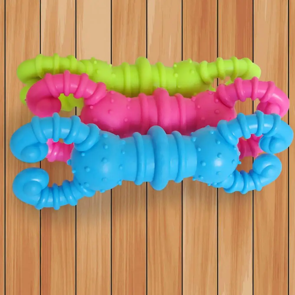 Teeth Chew Toy Lobster Shape Dog Chew Toy for Teeth Molar Health Bite-resistant Pet Toy for Funny Games Clean Teeth for Healthy