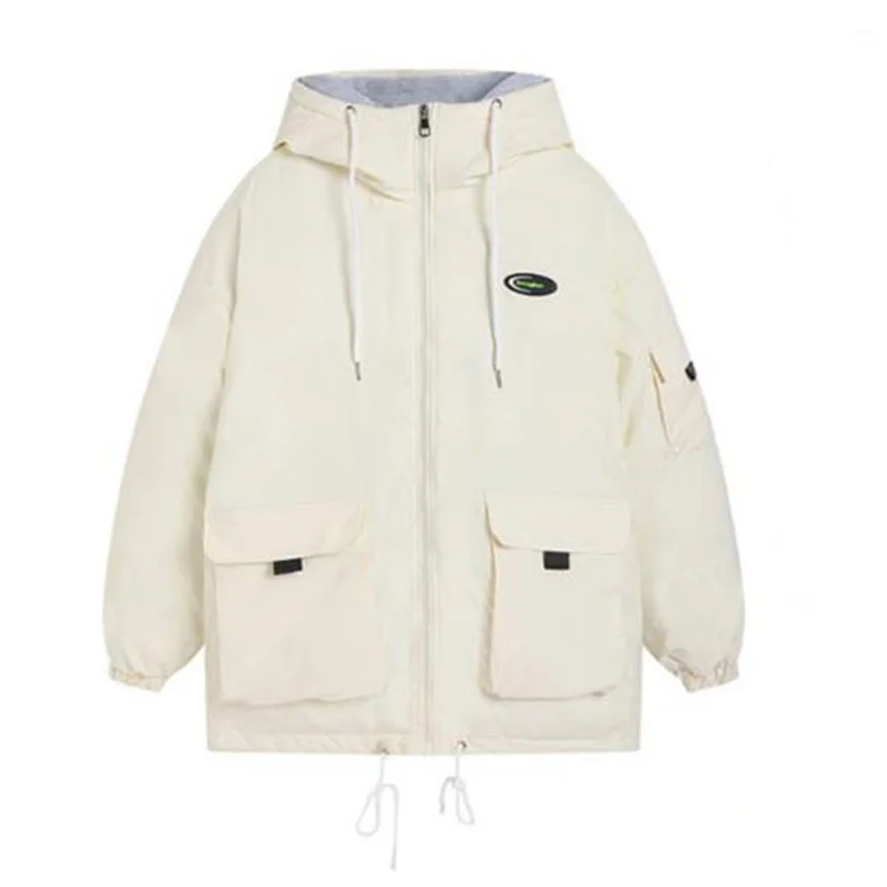 

Fashion Oversize Winter Short Down Cotton Coats Women's Clothing 2022 New Autumn Winter Jackets Hooded Parkas Outerwear fp661