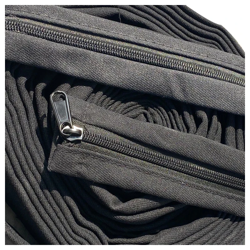 4.5-19.5M Zipper Abrasion Resistant TIG Welding Torch Cover, 6cm Diameter Cloth Plasma Cutting Equipment
