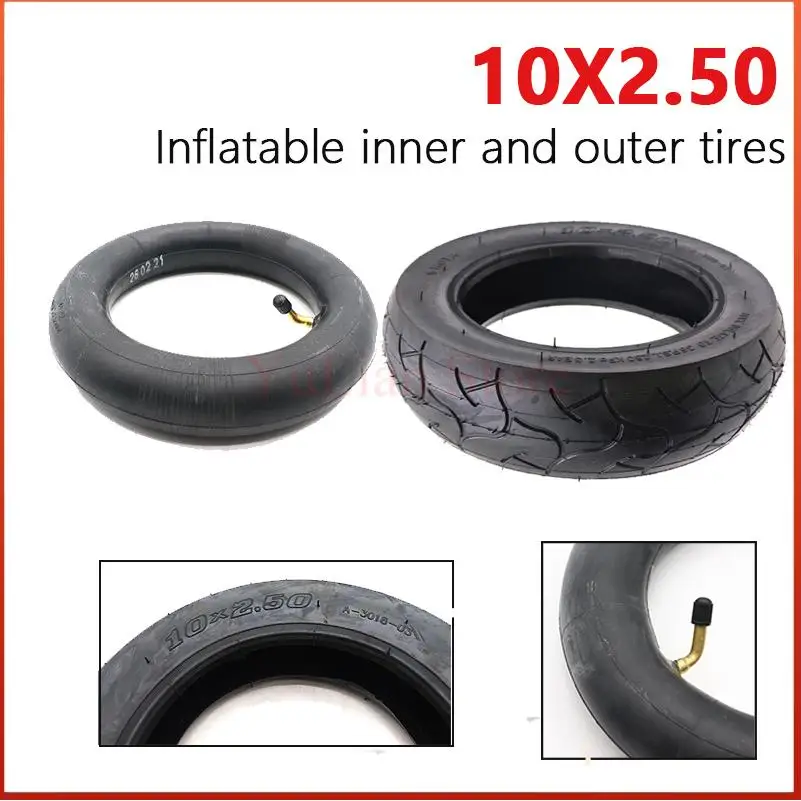 10x2.50 Electric Scooter Balancing Hoverboard self Smart Balance Tire 10 inch tire with Inner Tube