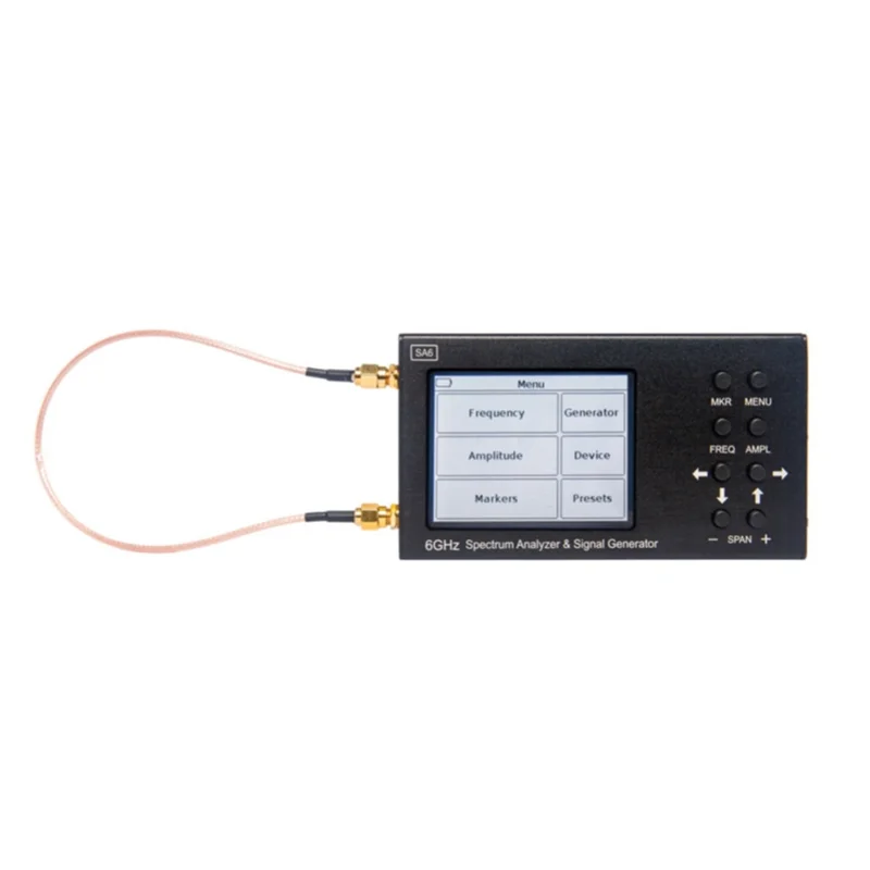 Analyseur SA6 6GHz, Générateur de Signal RF, Source de Signal, Wifi, 2G, 4G, Permanence CDMA 101Beidou GPR