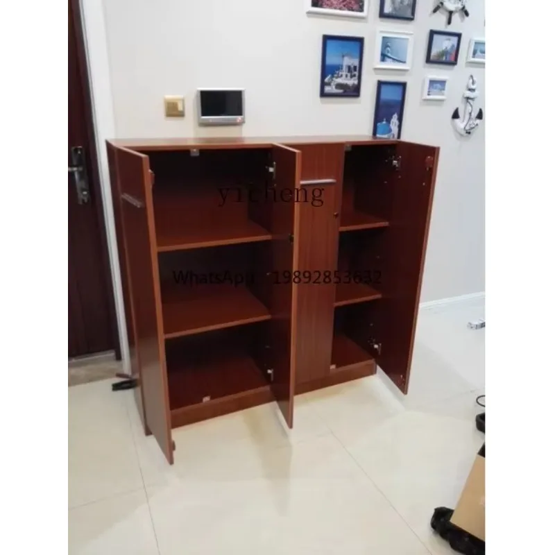 

G2 Multi-Layer Locker Modern Minimalist Outdoor Large Capacity Anti-Theft Wooden Shoe Cabinet