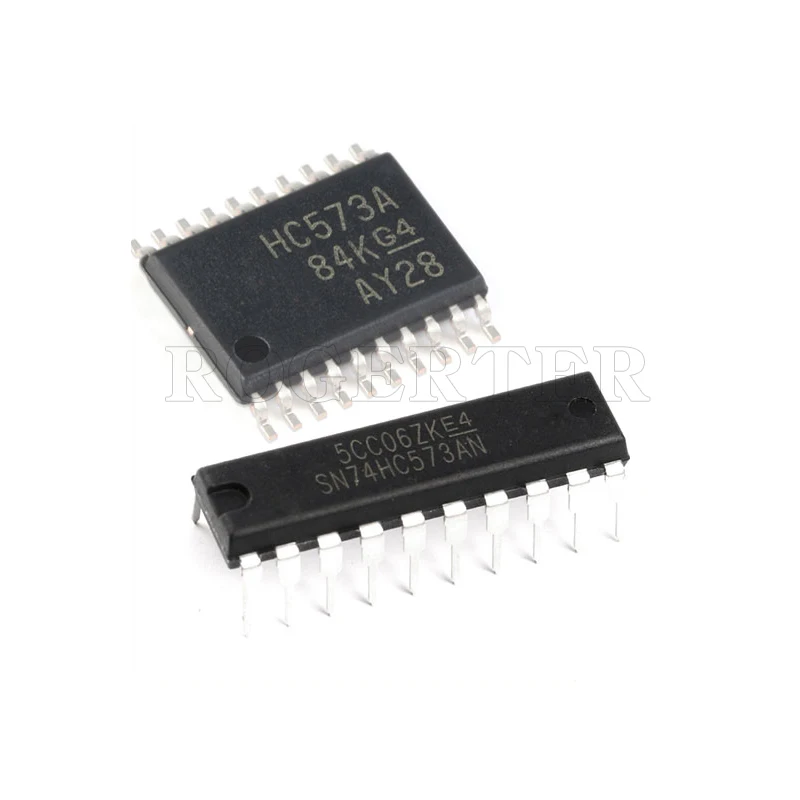 5pcs SN74HC573APWR SN74HC573ADWR SN74HC573AN SN74HC573NSR logic chip eight-way transparent class D latch with three state output