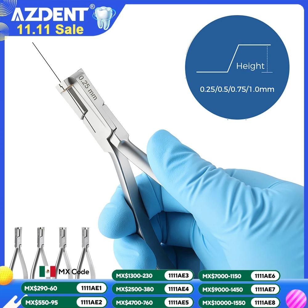 

1 шт. AZDENT стоматологическая проволока, плоскогубцы для формирования шагов, ортодонтические щипцы для изгиба дуги, проволоки из нержавеющей стали, стоматологический инструмент