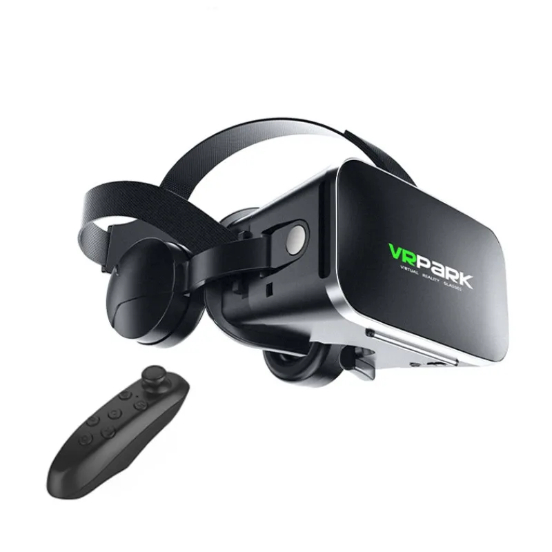 

VR-очки Виртуальная реальность 3D Bluetooth-гарнитура Смартфон Шлем Смартфон Очки Устройства Линзы Наушники Viar Game Viewer