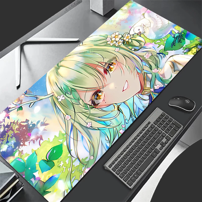 Muismat Computer Gaming Accessoires HD Toetsenbord Pad Kantoor PC Rubberen Muismat Hololive Ceres Fauna Decoracion Bureau Muismat