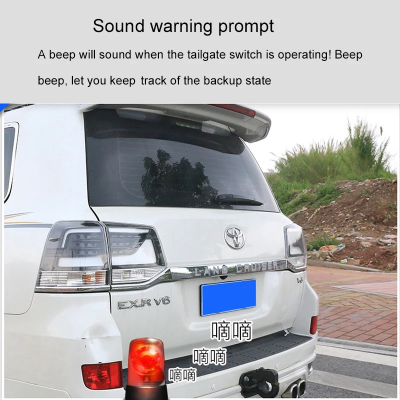 Smart Auto Electric TailGate Lift for Toyota LAND CRUISER 200 300 Innova YARIS CROSS  IZOA CHR Control Set Height Avoid Pinch
