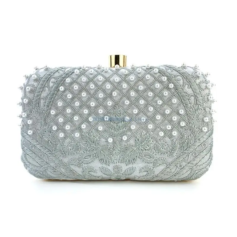 340D 여성 핸드백 이브닝 백 자수 파티 신부 클러치 레이디 댄스 파티 웨딩 지갑