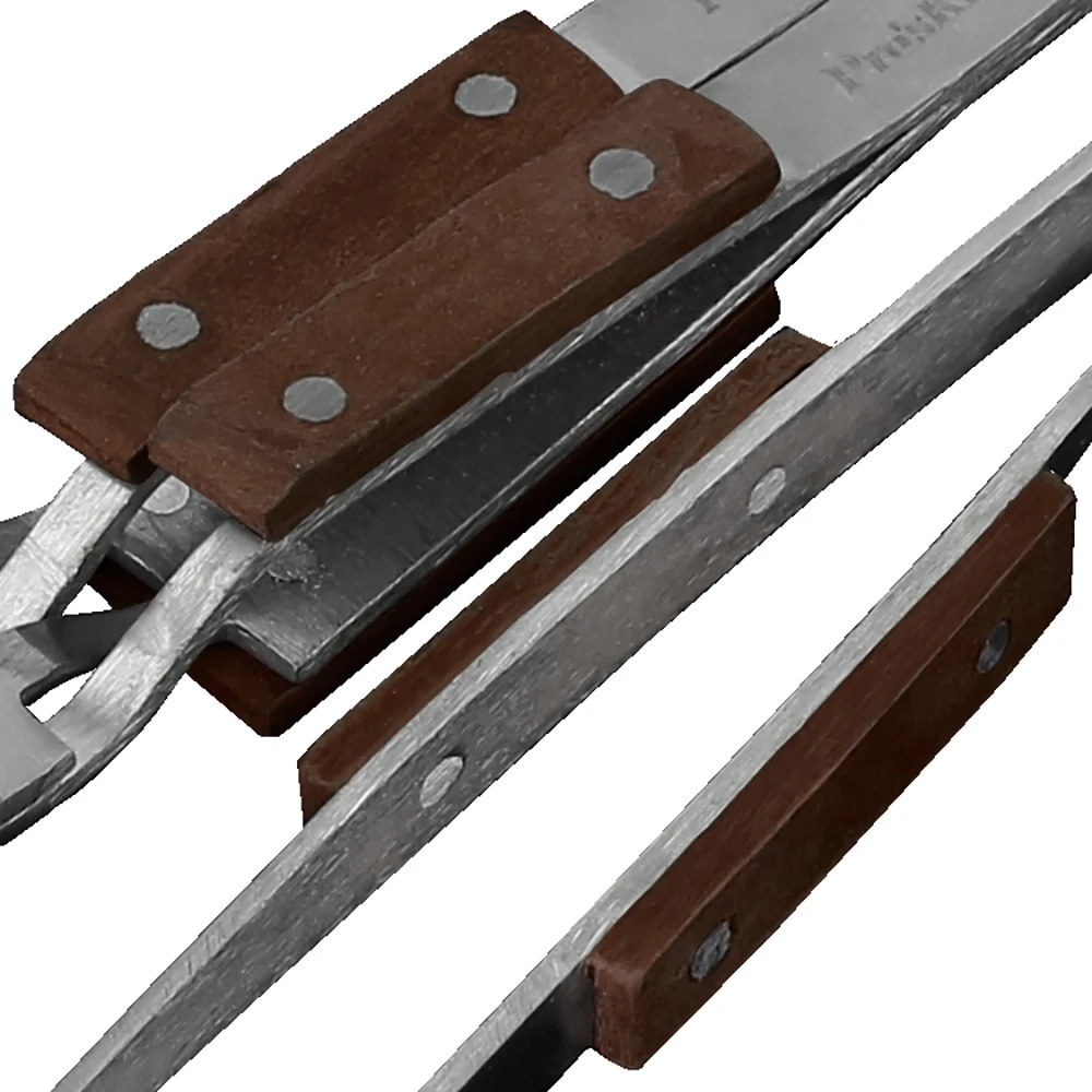 Proskskit pinças magnéticas punho de madeira tipo rebote reparo denso ferramenta de aperto de aço inoxidável 1pk-117t 1pk-118t 1pk-119t