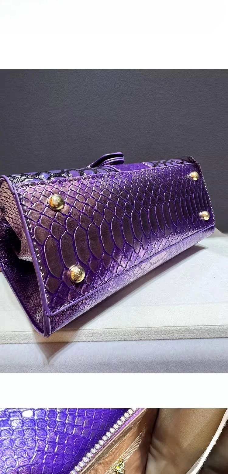 Luxury Brand 2025 Women's Bag Crocodile Leather New Handbag Shoulder Cross Body Bags for Women Сумка Женская - Image 5