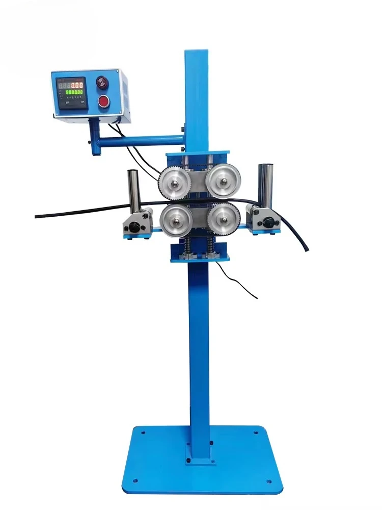 

China 1-30mm Steel Wire Cable Length Measuring Equipment Belt Type Digital Length Counter Meter