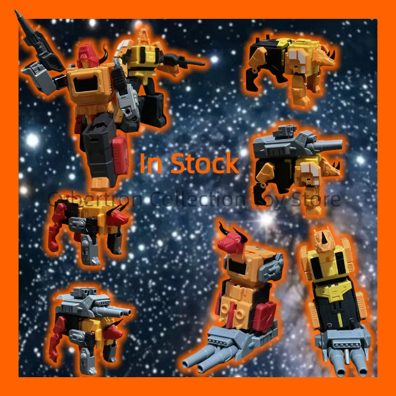 

В наличии: Набор-комбайнер QQT-02 2-в-1 Omega Supreme & Predaking Legend, масштабная фигурка-трансформер от стороннего производителя, подарок