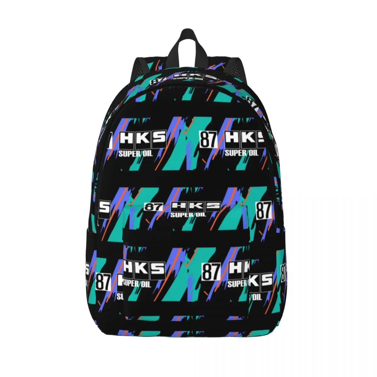 

HKS R32 GT-R Backpack for Boy Girl Kids Student School Bookbag Daypack Kindergarten Primary Bag with Pocket