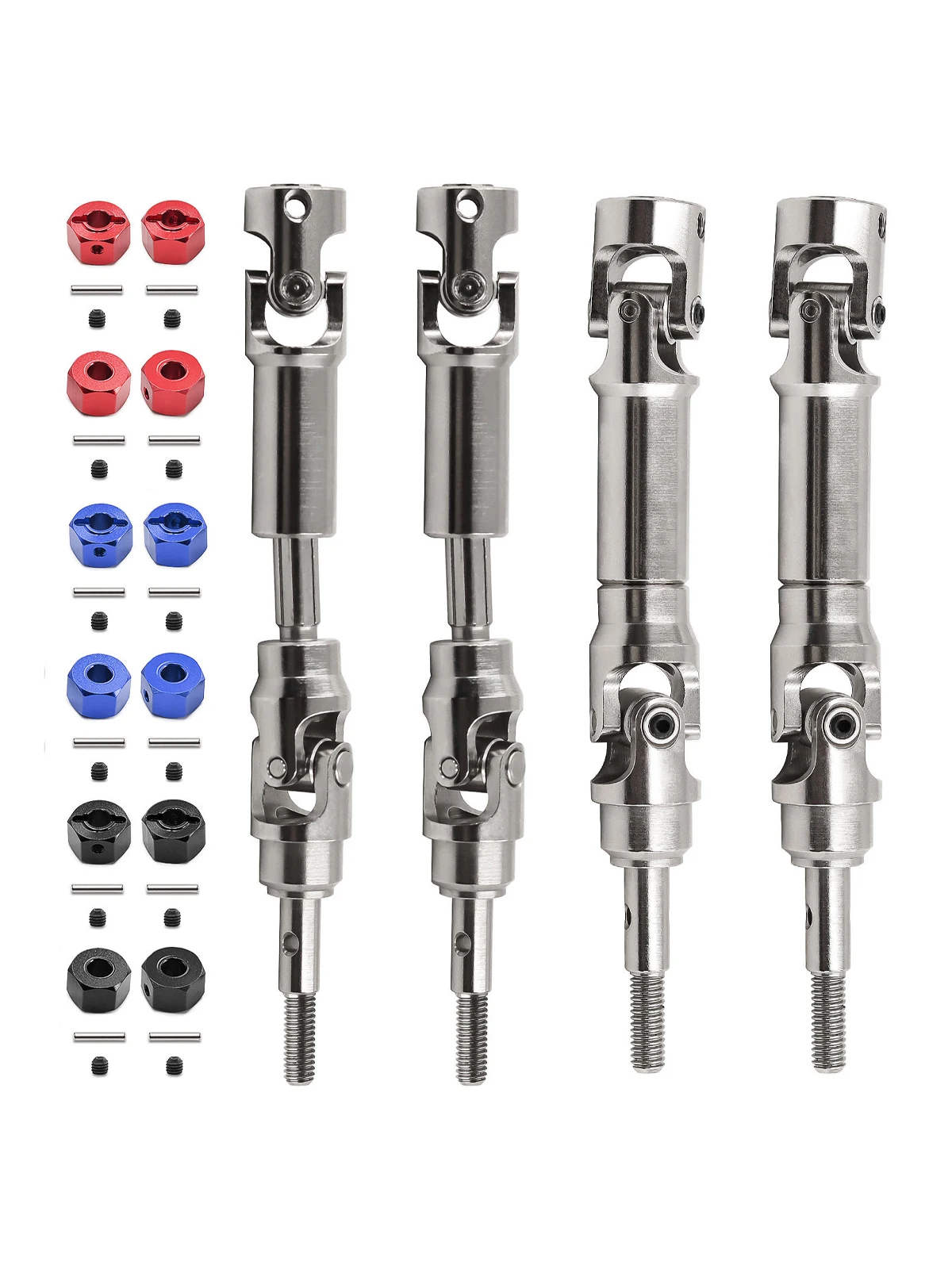 أجزاء ترقية أعمدة المحرك الأمامي والخلفي CVD من سبائك الصلب لـ Traxxas Mini Maxx