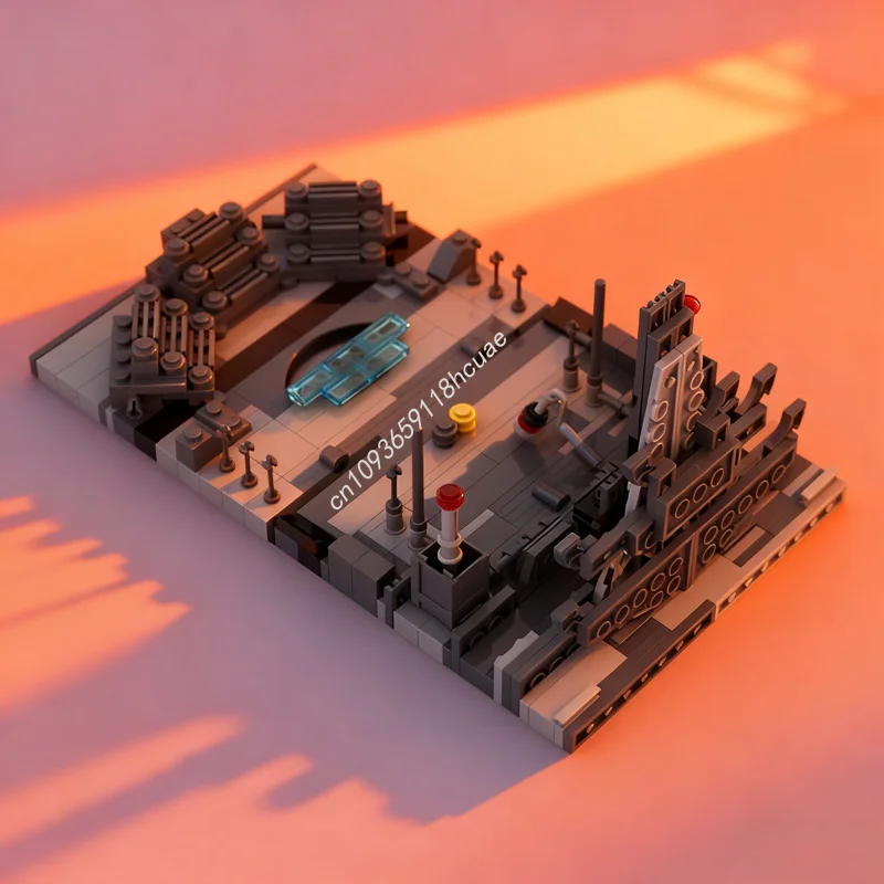 

322pcs MOC Micro Exegol Throne Room Using Only Star Model Building Blocks DIY Idea Education Brick Christmas Gifts Toy Kids