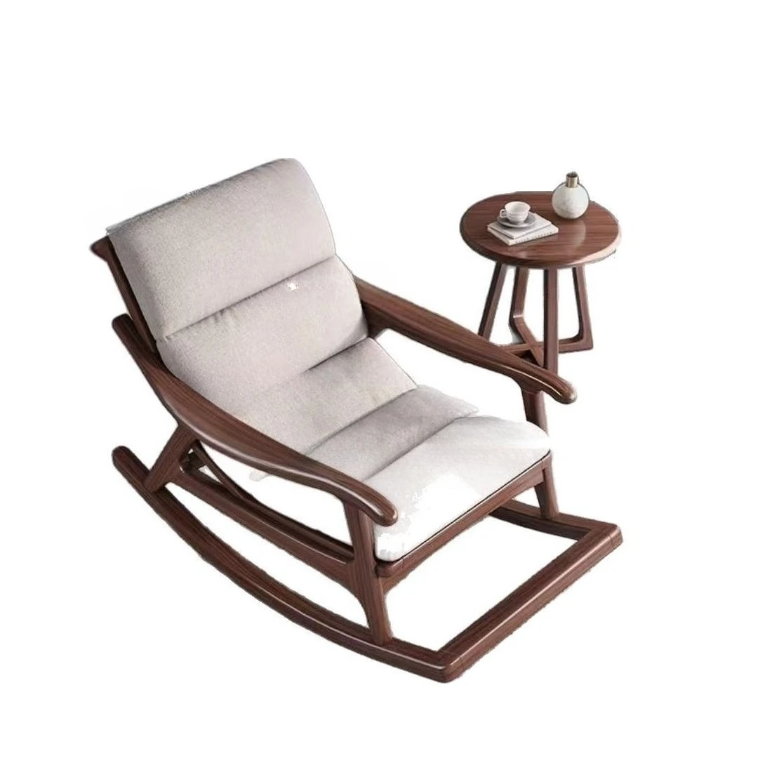 

Sleeping adults rocking chair lazy balcony recliner free living room balcony lazy sofa elderly can sit or lie down