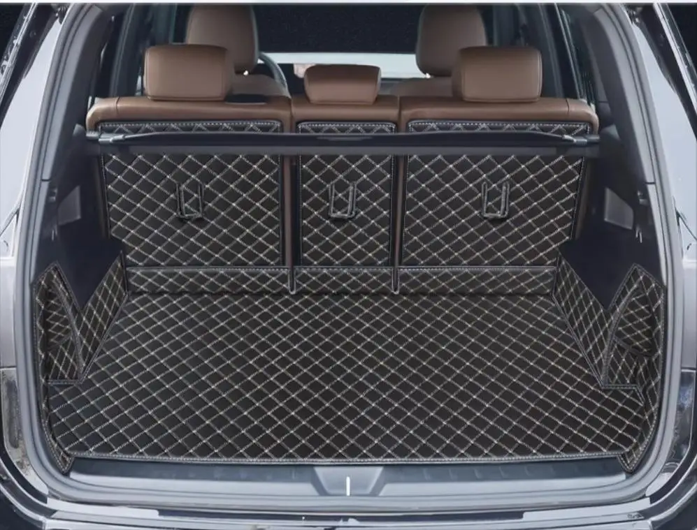 Top quality! Custom car trunk mats for Mercedes Benz GLB 5 7 seats 2025-2020 durable cargo liner boot carpets cover for GLB 2024