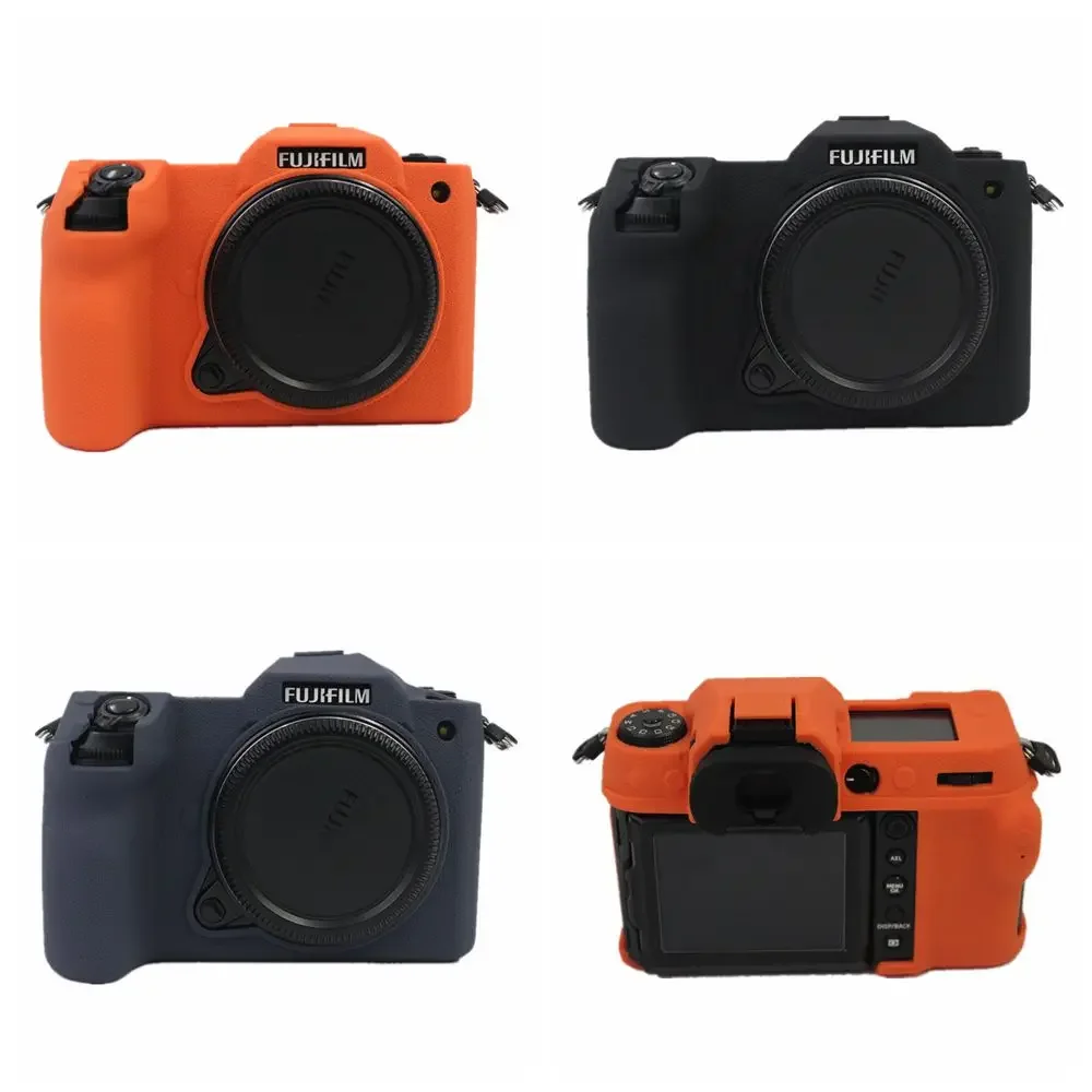 

For Fujifilm Fuji GFX 100S GFX100S Silicone Rubber Case Body Cover Protector Frame Skin Housing Mirrorless Digital Camera