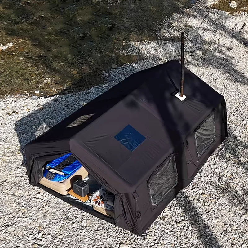 

Заводское производство, OEM/ODM, надувная палатка из ткани Оксфорд, зеленая, для кемпинга на открытом воздухе, ветрозащитная и водонепроницаемая, снаряжение для кемпинга