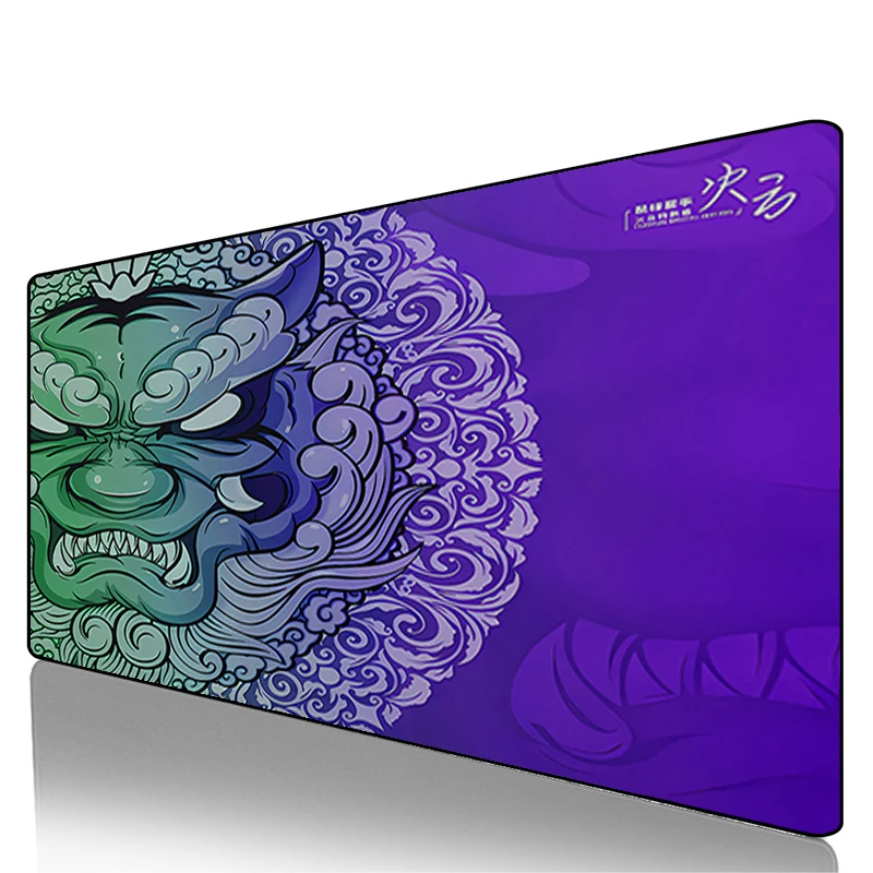 Mouse Pads Cool E-sports Gaming Accessories alfombrilla Computer Mouse Mat Gamer Desk Mat Ghost mask Keyboard Pad Anime Mousepad