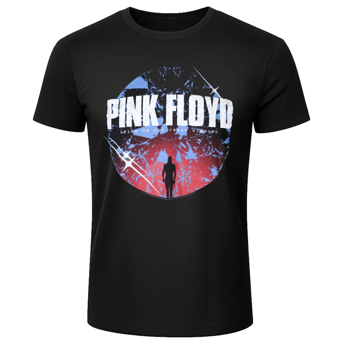 Y2k Sale Pink Floyd Grafik-Baumwoll-Band-T-Shirt Unisex Sommer Kurzarm Mode Marken-T-Shirt Luxus Casual Vintage Tee – Detail 5