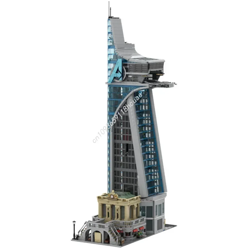 2615Pcs Battle Tower Base Modular Model Moc Building Block Assembly Brick Architecture Toys For Boy Festival Gifts