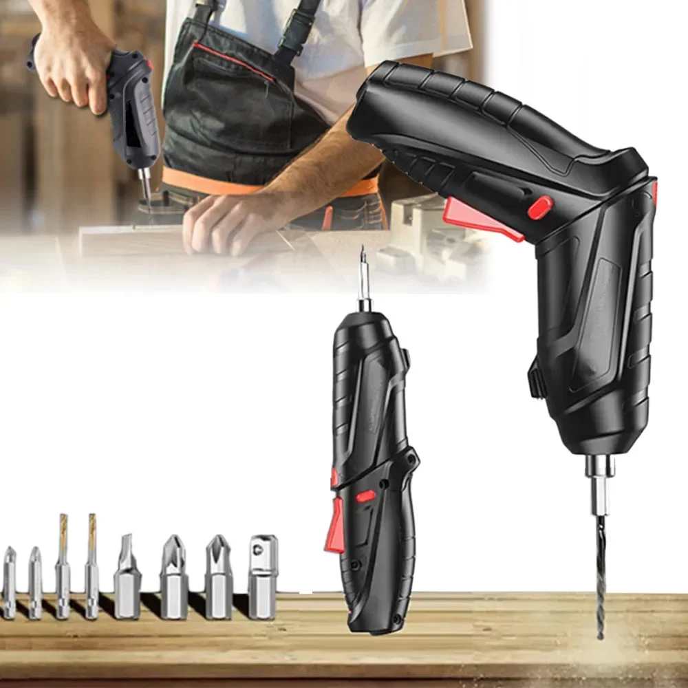 Electric Screw Driver 3.6V Mini Household Electric Drill Rotated Cordless Screwdriver Impact Drills Portable Power Repair Tools