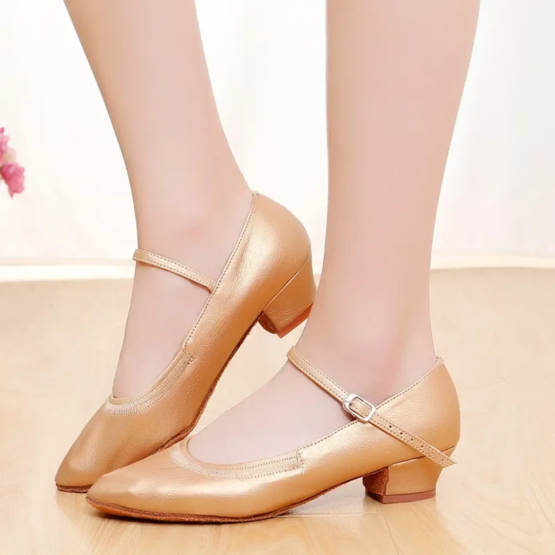 Nieuwe Collectie Merk Moderne Dansschoenen Vrouwen Meisjes Dansschoenen Hoge Hakken Ballroom Latin Ballet Schoen voor Vrouw 3 CM 5 CM 7 CM Hak