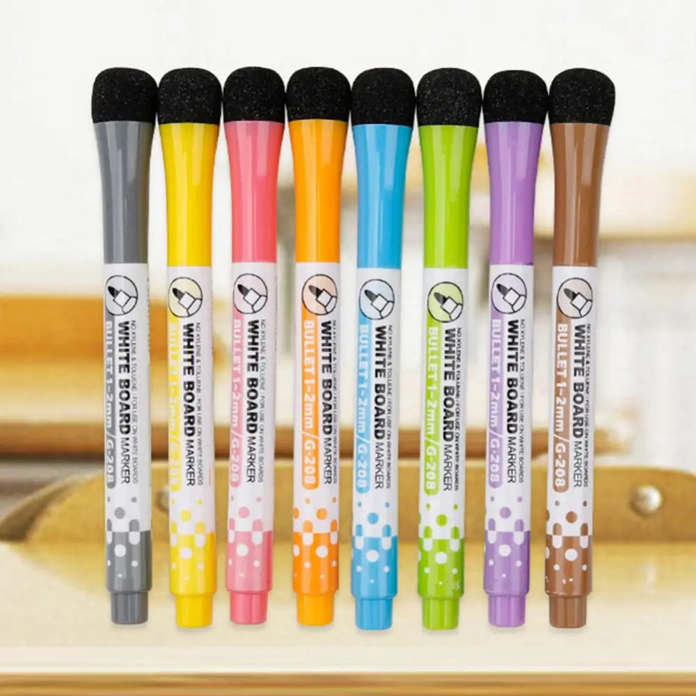 Magnetic Whiteboard Pen Writing Drawing Erasable Board Marker Office Supplies