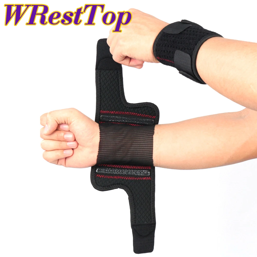 1Pcs Wrist Brace Support Strap, Adjustable Breathable Wristband for Fitness Weightlifting, Tendonitis, Carpal Tunnel Arthritis