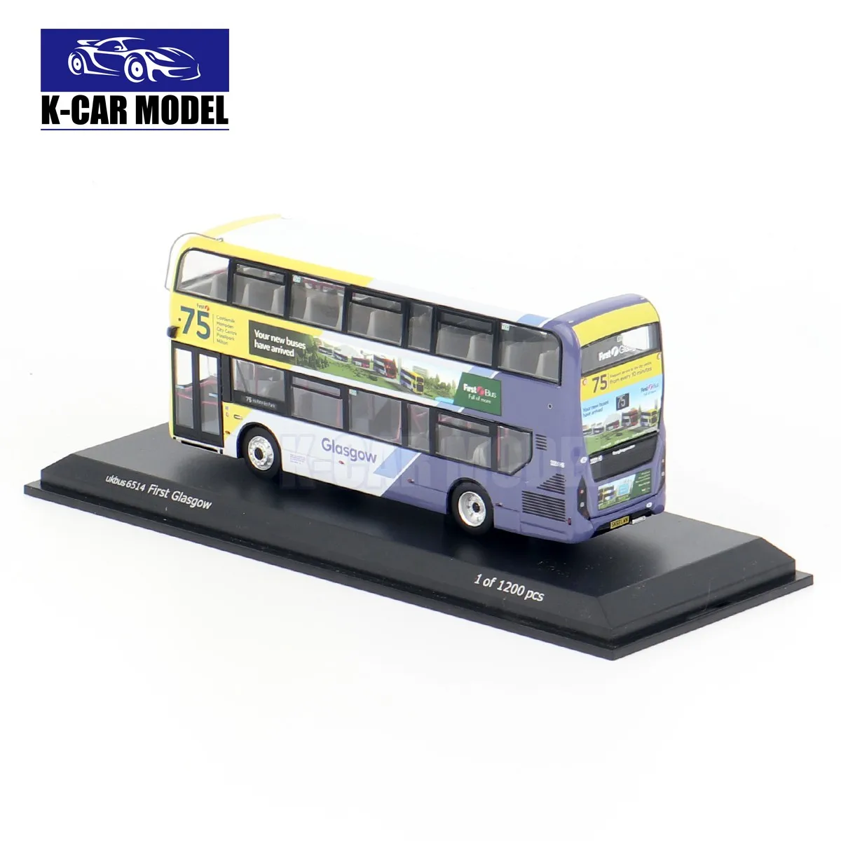 CMNL 1/76 northcord UKBUS6514 Alexander Dennis E400 MMC กลาสโกว์แรก