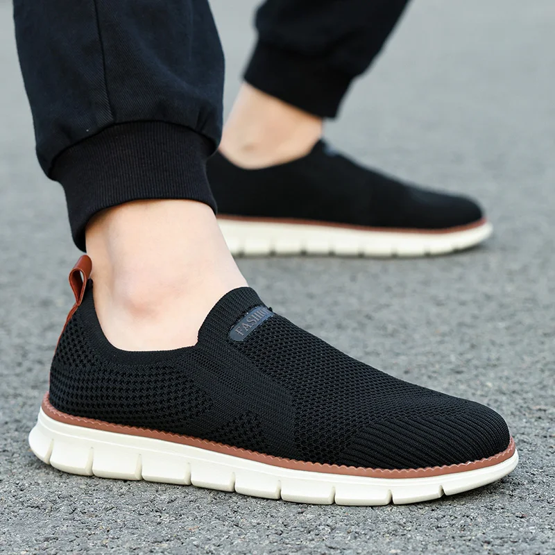 

Men's Shoes Summer High-quality Soft Soled Hiking Comfortable Sports Lightweight Flat Bottom Outdoor Walking Shoes New Style