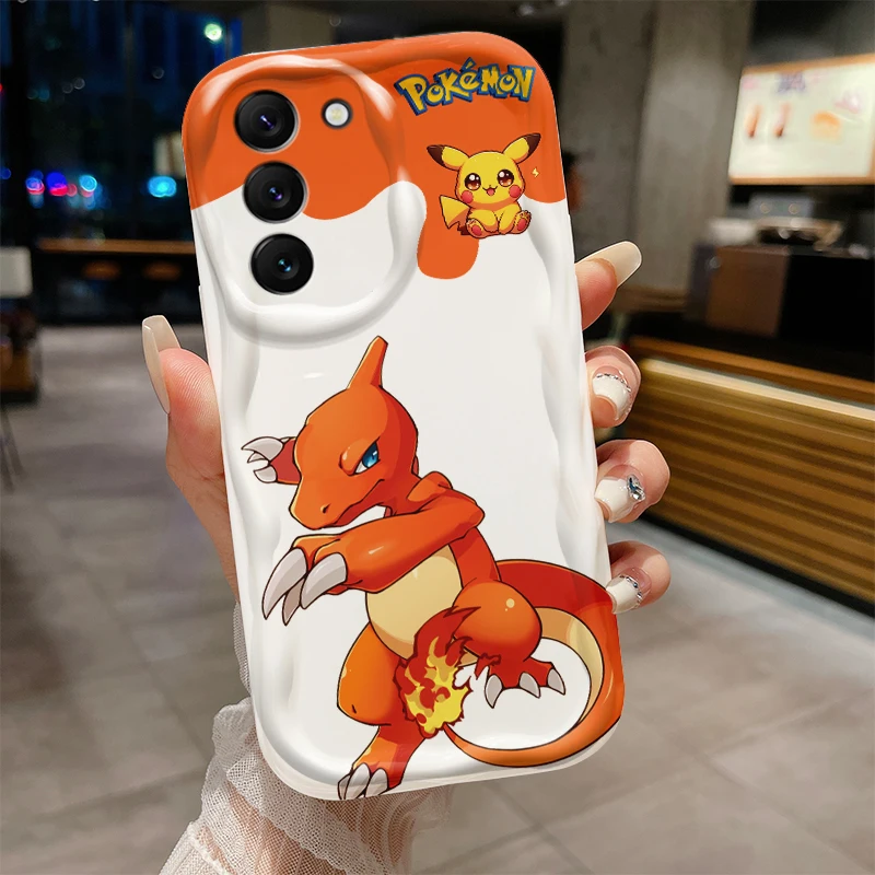 زيت موجة ناعمة لسامسونجس ، pppokemones ، P-Pikachus ، S24 ، S23 ، S21 ، S20 Ultra ، Plus FE ، A73 ، A72 ، A71 ، A51 ، A31 ، A05S ، a05 ، A04 ، 5G #4