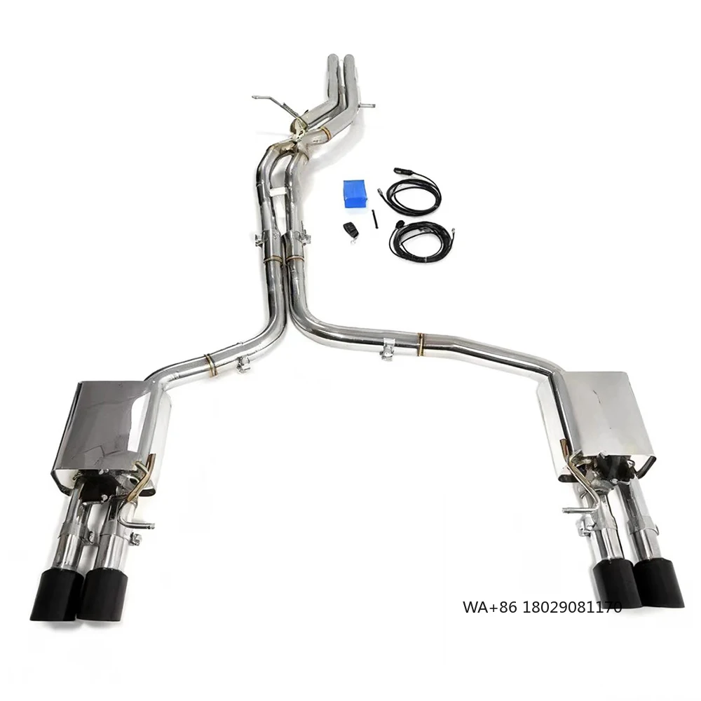 

Высококачественная полная выхлопная система CSZ для RS6 RS7 C8 4.0T Valvetronic В комплект входит глушитель Catback и передняя труба