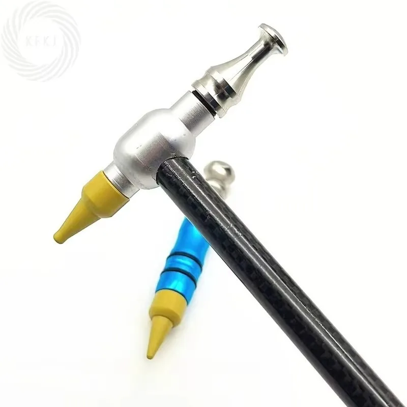 ホットペイントレスデントリペアタップダウンツールレベリングハンマーヘッド-2-個交換アクセサリー