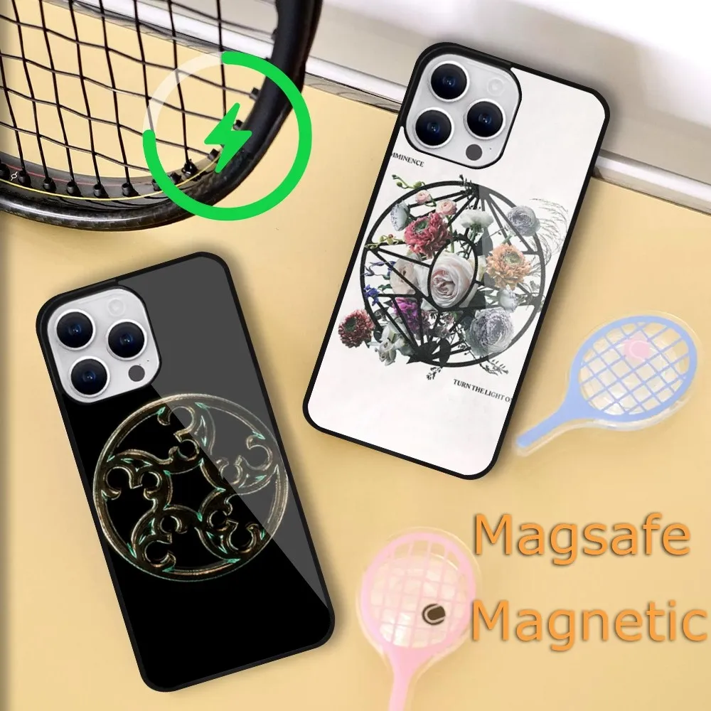 

Imminence Music Band Phone Case For iPhone 15 14 13 12 11 Plus Pro Max Magsafe Magnetic Wireless Charging