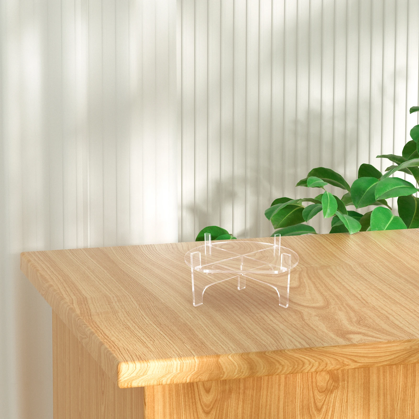 

Bottle Holder Beverage Dispenser Stand Drinking Water Crock Desktop Rack Stands Barrel Counter