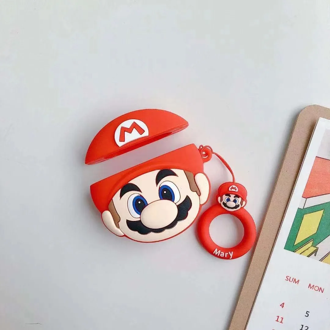 For Airpods Pro 3 Case,Super 3D Mushroom Silicone Protective Earphone Cover For Airpods Pro 2/Airpods 4 Case Funda view 6