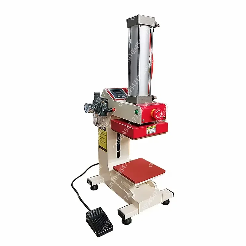 Pneumatic Automatic Heat Transfer Machine 20x20CM Hot Stamping Painting Device 15x15 Press Equipment for LOGO T-shirt